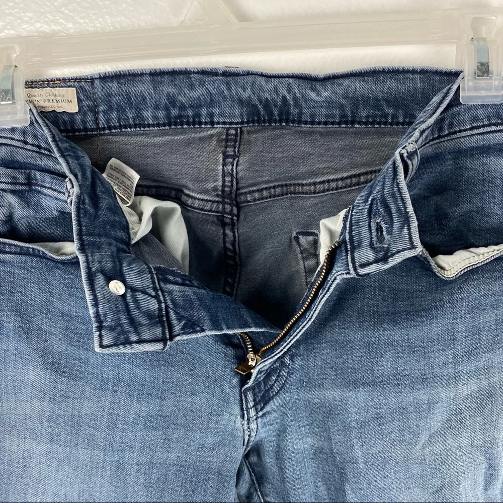 LEVI’S Premium Denim 511 Big E Mid Rise Jeans, Size 32 x 34